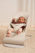 BabyBjörn Balance Soft Tri Jersey Baby Bouncer- Light Beige (EX DISPLAY)